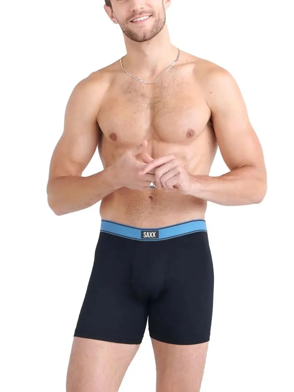 Saxx Mens S Black 3 Pack Daytripper Comfort Stretch Everyday Boxer Briefs V3-9